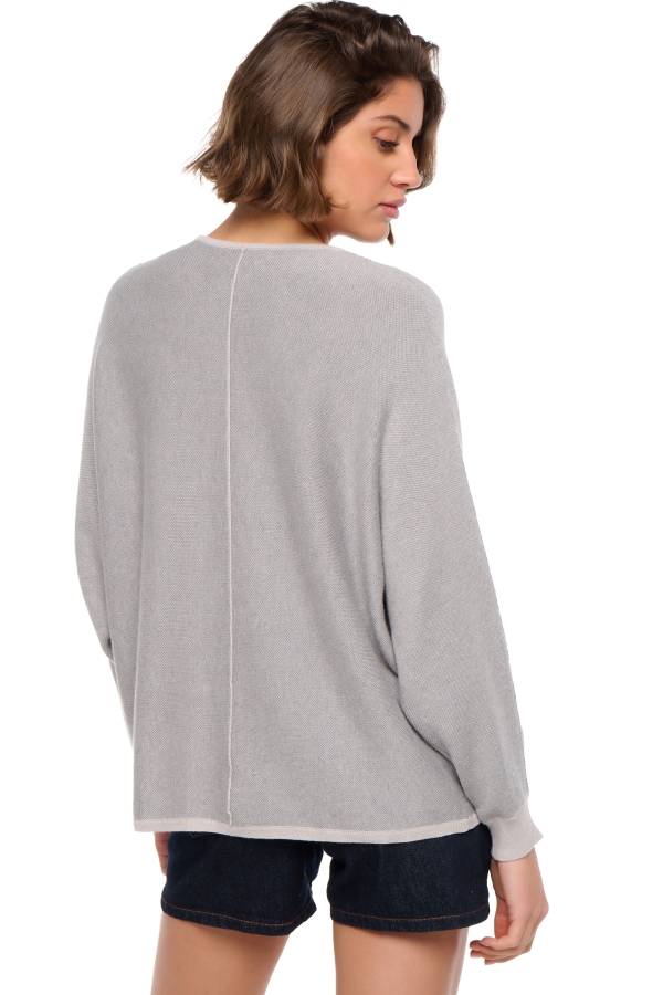 Baumwolle & Cashmere kaschmir pullover damen sloane foggy s